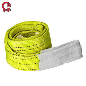 HLM 슬링 웹 듀플렉스 폴리에스터 3mt 6m 플랫 15 톤 리프팅 웨빙 슬링 - Product Image 6