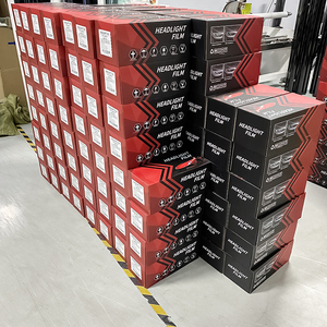 다크 블랙 TPU 솔라 필름 램프 테스트 99%UV 헤드라이트 0.3 0.4 0.6 *15M Ppf 필름 6년 보증 긁힘 방지 비황변 30%VLT - Product Image 6