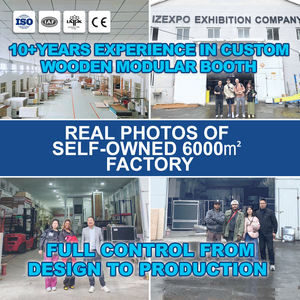 Stand de Exhibición Modular Personalizado IZEXPO, Reutilizable y Desplegable, con Pantalla LED y Zona de Demostración de Productos - Product Image 6