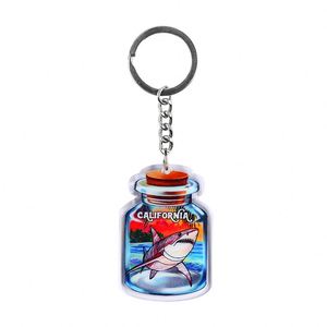 พวงกุญแจอะคริลิกใสแบบกำหนดเองสำหรับของที่ระลึก - Product Image 3