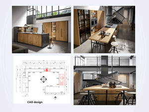 Juego de Gabinetes de PVC/Laca Completos a Medida, Proveedor de Gabinetes de Cocina Modernos con Revestimiento de Vinilo - Product Image 4