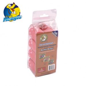 Sacs à crottes pour chien jetables écologiques en plastique imprimés, produit en PET - Product Image 4