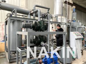 Neue Mini-Rohölraffinerie-Anlage Dieselöl-Destillationsmaschine Wandelt Altöl in Preisfreundliches Kraftstoff um - Product Image 2