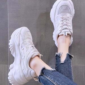 Zapatillas Chunky Personalizadas de Moda para Mujer, Transpirables, de Verano, con Plataforma de Malla, Calzado Casual para Correr, que Aumenta la Altura - Product Image 2