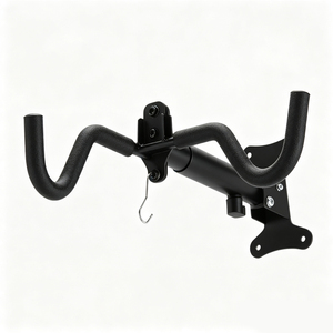 Support mural réglable pour vélo YS BR 2, pliable horizontalement, capacité 30 kg, installation facile, rangement garage - Product Image 5