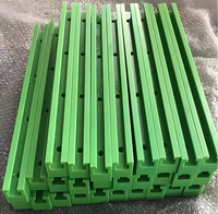 Rail de support de bande transporteuse en PEHD haute résistance et résistant aux chocs, personnalisé en usine, pour les unités de systèmes de manutention de matériaux