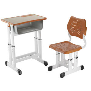 Escritorio y Silla para Estudiantes Soaring Eagle, Altura Ajustable, Estilo Moderno Minimalista, Muebles Escolares para Primaria y Secundaria - Product Image 3