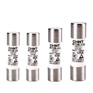 ฟิวส์เซรามิก Chint กระแสสูง 32A ฟิวส์ลิงค์ 100A พร้อมฐานโลหะตัวยึดฟิวส์ทองแดงแรงดันต่ำ ความสามารถในการตัดวงจรสูง - Product Image 2