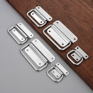 Stainless Steel Furniture Folding Handle Cabinet Door Drawer Handle Industrial Design Durable Bar Shape - Product Image 2