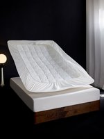 Vente directe d'usine, matelas pliable matelassé de luxe, doux pour la peau, antibactérien de classe A, résistant aux acariens, en coton, matelas d'hôtel haut de gamme