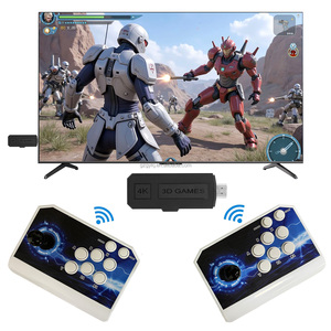 Kotak Pandora 3D 42000 Gaming Arcade stik permainan PSP mesin konsol Video 4K