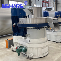 Machine industrielle de fabrication de granulés de biomasse de 132 kW, homologuée CE, 2000 kg/h, avec boîte de vitesses et moteur principal robustes