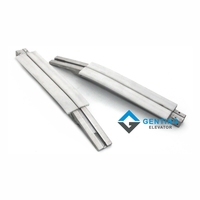 Pièces d'escalator Rail de guidage en alliage d'aluminium pour escalator