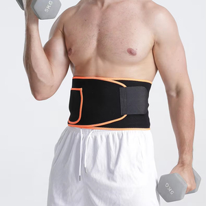 Ceinture <span class=keywords><strong>abdominale</strong></span> réglable de type corset pour le sport Ceinture flexible anti-transpiration pour la course à pied Fonction d'échauffement et de perte de poids - Product Image 1