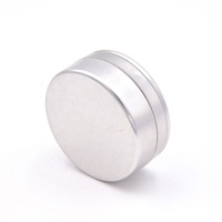 Boîte ronde et personnalisée en étain, boîtier d'emballage cadeau en métal massif avec couvercle de fenêtre en PVC transparent, livraison gratuite en chine