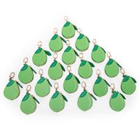 Petits pendentifs mignons à suspendre, porte-monnaie en cuir PU imperméable en forme de fruit, porte-clés, étui pour écouteurs, pendentif porte-clés