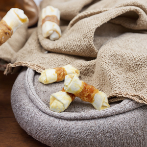 Pal's Delight-Peau de Poulet Naturelle pour Chien, Gâteries à Mâcher, Os, Peau de Poulet, 4 Pouces - Product Image 1