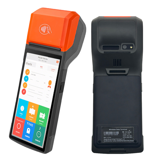 Octa-core 4G Android 14 Handheld NFC Payment Mobile POS Terminal with QR Code R330 Plus