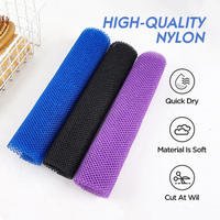 Éponge exfoliante africaine en nylon pour le corps, gant de toilette pour le dos, éponge filet africaine pour usage quotidien