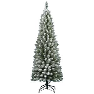 Árbol de Navidad Silvestre Flocado de 180 cm - Product Image 1