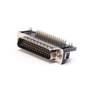 Connecteur D-sub <span class=keywords><strong>HD44</strong></span> haute densité 44 broches, pas de 2,29 mm, borne usinée, pour PCB, à angle droit, avec coupelle à souder, prise robuste - Product Image 6