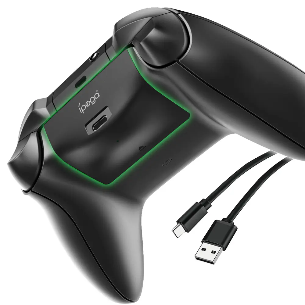 1000MAh Baterai Isi Ulang dan Biaya Kit dengan Pengisian Kabel untuk Xbox Series S <span class=keywords><strong>X</strong></span> Nirkabel Controller Joystick