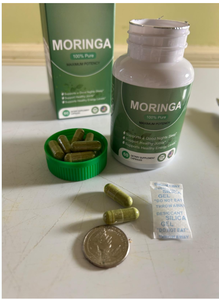 Suplemen Antioksidan Moringa Oleifera Vegan Potensi Maksimum untuk Kesehatan Harian & Kekebalan Tubuh Dewasa - Product Image 4