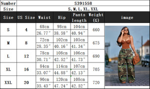 <span class=keywords><strong>Pantalon</strong></span> long en jean ample pour <span class=keywords><strong>femme</strong></span>, style américain rétro, effet deux-pièces, <span class=keywords><strong>imprimé</strong></span> <span class=keywords><strong>camouflage</strong></span>, coupe large, pour le commerce transfrontalier - Product Image 6