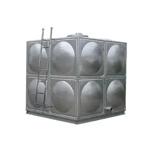 SS 316 SS 304 stainless steel water tank sectional storage stainless steel water tank