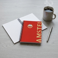 Carnet à spirale sur mesure, imprimé en gros, durable, relié par fil, avec couverture en carton et papier couché