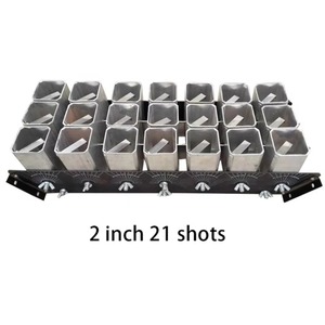 Supports métalliques professionnels à tir unique pour feux d'artifice, pétards, bougies romaines, mines, coquilles de spectacle sans fumée et inoffensives pour spectacles - Product Image 1