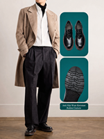 Chaussures Derby en Cuir Véritable pour Hommes, Cuir de Vachette Pleine Fleur, Décontractées et Habillées, Respirantes, Semelle Épaisse, à Lacets, Style Rétro Britannique