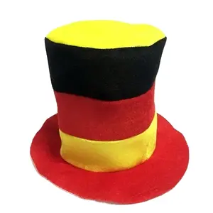 2022 כובע מטורף אוהד כדורגל דויטש כובע תומך מצחיק כובע מסיבה בקטיפה
