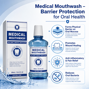Enjuague Bucal Médico Profesional para Aliviar la Gingivitis, Eliminar el <span class=keywords><strong>Mal</strong></span> <span class=keywords><strong>Aliento</strong></span>, Tratamiento Antibacteriano para el Cuidado Bucal - Product Image 2