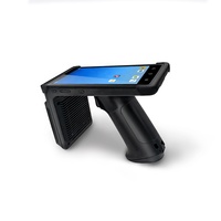 Stock Promoción WiFi/código de barras Android UHF RFID PDA lector RFID UHF inalámbrico de mano