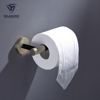 Nouveau Décor De Luxe Hôtel Accueil Salle D'eau 7Pcs Salle De Bains Or Noir Accessoires Ensemble