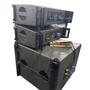 Sistema di Altoparlanti Line Array Attivi ad Alta Potenza 1400W con Doppio Woofer da 10 Pollici e Subwoofer Attivo da 18 Pollici per Spettacoli all'Aperto, Palcoscenici e Matrimoni - Product Image 2