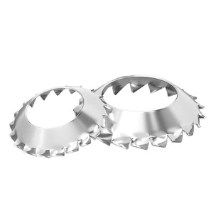 Tianzhuo Hardware 304 Stainless Steel Conical Toothed Locking Washer M3 M4 M5 M6 M8 M10 External Toothed Funnel Type - Product Image 1