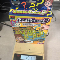 Jeu de société personnalisé « Devinez l'animal » – Jeu de cartes éducatif pour enfants, jeu de table créatif, jouet interactif parent-enfant pour fêtes