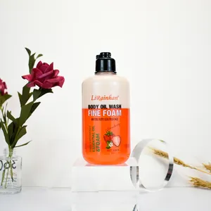 Customize Organic Whitening Liquid Whitening Shower Gel Moisturizing Smoothing Body Wash