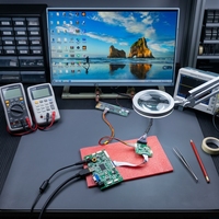 محول EDP إلى LVDS لشاشات LVDS من وحدة تحكم EDP، ودقة الشاشة يجب أن تكون مماثلة لـ EDP كما لو كان LVDS بدقة 1920*1080 كحد أقصى