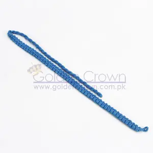 挂绳丝绸蓝色 | 口哨绳挂绳 | 编织口哨绳