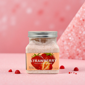 Nuevo <span class=keywords><strong>Exfoliante</strong></span> Corporal <span class=keywords><strong>para</strong></span> <span class=keywords><strong>el</strong></span> Cuidado <span class=keywords><strong>de</strong></span> la Piel, <span class=keywords><strong>Exfoliante</strong></span> Facial y Corporal <span class=keywords><strong>de</strong></span> Fresa, <span class=keywords><strong>Exfoliante</strong></span> Corporal Natural <span class=keywords><strong>de</strong></span> Frutas con Logotipo - Product Image 1