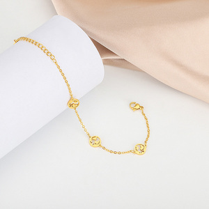 Pulsera Minimalista con Mapa del Mundo, Cadena de Eslabones en Color Dorado, Joyería de Viaje para Mujer, Venta al Por Mayor - Product Image 6