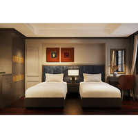 Usine approvisionnement direct moderne 5 étoiles hôtel de mode chambre à coucher chambre de meubles chambre d’hôte ensemble mode