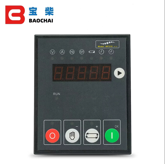 KP310 Diesel Generator Parts Electric Genset Controller Module LED Digit Display Control Panel Unit