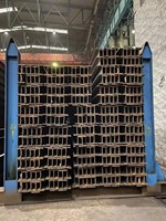 Poutre en acier I industrielle, acier structurel laminé à chaud, poutre en acier sectionnelle I, ASTM A36 S235 S275 S355 pour la construction