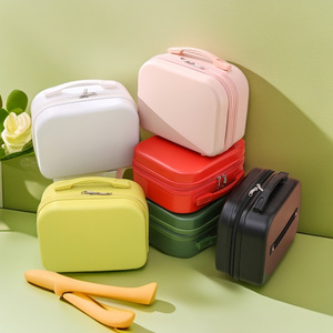 Valigetta Mini Personalizzata in ABS Durevole ed Ecologica, <span class=keywords><strong>Organizer</strong></span> per Trucchi da 14 Pollici <span class=keywords><strong>con</strong></span> Chiusura a Cerniera, Borsa Cosmetica Portatile - Product Image 4