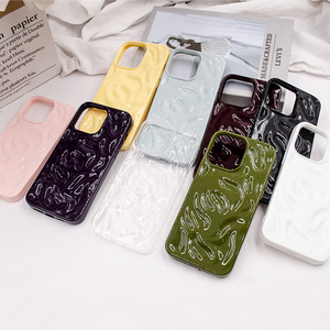 Funda de Teléfono TPU con Estilo de Onda 3D Brillante para <span class=keywords><strong>iPhone</strong></span> Serie 6-17, <span class=keywords><strong>Precio</strong></span> Económico, Funda de Teléfono Móvil TPU al por Mayor - Product Image 3