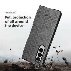 सैमसंग Z गुना 3 डीलक्स तह बेल्ट क्लिप पिस्तौलदान के लिए 1 में 2 संयोजन पीसी Shockproof फोन के मामले में - Product Image 6